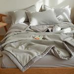 QHUE quilt double,double duvet 13.5 tog,Spring and autumn cool quilts, cotton quilts, double bed, bedding, blankets