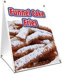 A-Frame Sidewalk Funnel Cake Fries 