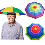 Syhood 3 Pieces Rainbow Umbrella Ha