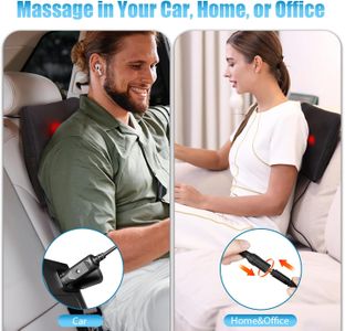WOQQW Shiatsu Back and Neck Massager – Deep Tissue Massage Pillow