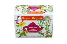 ROYAL Regime Tea Weight Reducing Slimming Herbs Loss Diet Herbs Herbal Infusion Herbal Tea Bags Box 50 Bags (Product of Egypt)