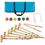 Trademark Games Complete Croquet Set with Carrying Case