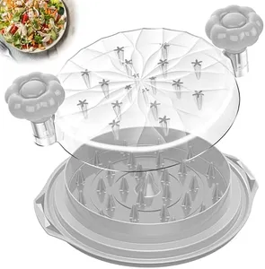 Chicken Shredder Tool Twist Large - 10'' Pro Meat Shredders for Chicken Breast,Visible Kitchen Gadgets Grinder Machine with Brush,Strong Anti-Slip Strip,Ergonomic Handle,BPA Free (Grey)