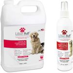 Lillian Ruff - Pet Dog Leave in Conditioner & Detangler Treatment Spray 8oz - Moisturizer for Normal, Dry & Sensitive Skin - Made in The USA (Gallon)