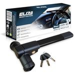 Steering Wheel Lock for Cars & Vans - Car Lock Anti-Theft Device - High Visibility Immobiliser - Vehicle Security Lock - Includes 3 Keys (UK Company)