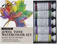 M. Graham Tube Watercolor Paint Jewel Tone 5-Color Set, 1/2-Ounce