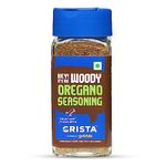 CRISTA Woody Oregano Seasoning | Fresh | Aromatic | Premium Spices & Herbs Blend | Vegan | Trans Fat Free | Cholesterol Free | Zero added Colours, Fillers, Additives & Preservatives | 50 gms