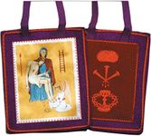 VILLAGE GIFT IMPORTERS Purple Scapular of Blessing and Protection