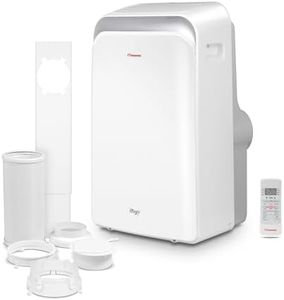 Inventor Portable Air Conditioner Magic 9000BTU 3-1,Dehumidifier,Cooling,Fan,Energy efficient,Digital Display&Remote,Window Kit Included,3 fan speeds&24hr Timer for Rooms Up to 215ft(WEE/MM0449AA)