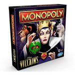 Hasbro Monopoly: Disney Villains Edition Board Game for Kids Ages 8 and Up, Play as a Classic Disney Villain (English Version), Multicolor, Standard, F0091