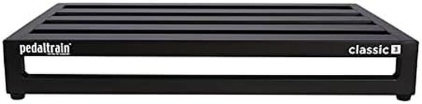 Pedaltrain Classic 3 Pedalboard with soft case - 5 Rails - 24” x 16”, PT-CL3-SC