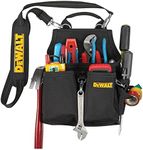 Custom Leathercraft DG5680 14 Pocket Professional Electrician's Tool Pouch