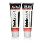 Thinksport: Plus Sunscreen SPF 50, 3 oz (2 pack)