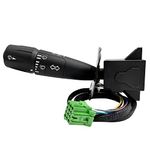 Blrack Turn Signal Switch with 8-Wire Compatible with Peterbilt & Kenworth Replace# P271067 P27-1067 P27-6221 TRW480791 20548AA A0613-002-00