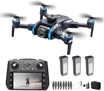 ANDCROWD Revolutionary Foldable GPS Drone with 4.5" HD Screen Remote – No Phone Needed, Powerful Brushless Motors, 5G Long-Range FPV, 1080P HD Camera, One-Key Return, The Ultimate Outdoor Adventure Quadcopter