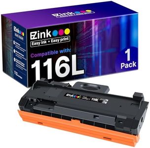 E-Z Ink Compatible Toner Cartridge Replacement for Samsung 116L MLTD116L D116L MLT D116L to use with SL-M2625D SL-M2675F SL-M2825DW SL-M2835DW SL-M2875FD SL-M2875FW SL-M2885FW (1 Black)