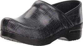 Dansko Women's Professional Clog-Slip on, All Day Comfort, Arch Support, Linen, 11.5-12