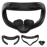 SUPERUS Facial Interface & Face Cover Pad & Removable Nose Guard for Oculus Quest 2, Sweat-Proof PU Foam Cushion - VR Accessories for Meta Quest 2, Compatible with Oculus Quest 2 Original Spacer