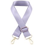 WULIQIUQIU Wide Shoulder Purse Strap Replacement Crossbody Bag Adjustable Purple