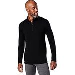 Smartwool SW000752001L Men's Merino 150 Baselayer 1/4 Zip Black L