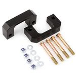 JiiinMiiin 2" Front Leveling Lift Kit Compatible With 2007-2024 Chevy Silverado 1500/2007-2024 GMC Sierra 1500 Pickup, 2 inch Suspensions Front Struts Spacer, Black