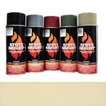 Forrest Paint 6283 1200- Wood Stove High Temp Paint - Almond