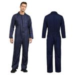 Noufun Michael Myers Costume for Adults, Michael Myers Jumpsuit Halloween Costumes Horror Killer Halloween Cosplay Costume(as8, alpha, l, regular, regular, Navy-Adult)