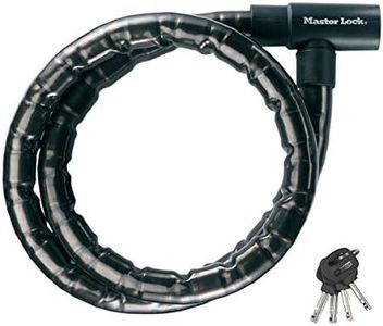 Master Lock Keyed Bike Cable Lock, 2 m Length x 20 mm Diameter