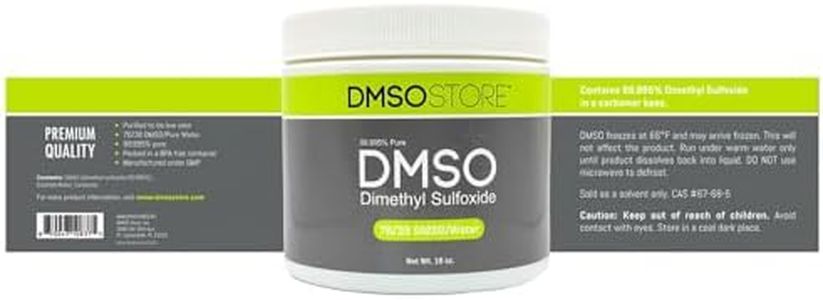 DMSO 70/30 16 oz. Gel with Distilled Water, Low-Odor, Pure 99.995% Dimethyl Sulfoxide