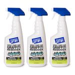 Motsenbocker’s Lift Off 41101-3PK Spray Paint and Graffiti Remover Safely Removes Spray Paint, Acrylic, Varnish, and Enamel From Plastic, Brick, Concrete, Metal, and More, 22 Fl Oz (Pack of 3)