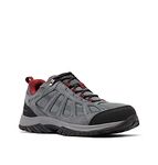 Columbia Men's Redmond III Waterproof, Ti Grey Steel, Black 10.5