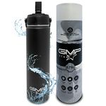 GMP Star UK | 750ml Stainless Steel Insulated Water Bottle | Eco-Friendly, Recyclable Packaging | Double-Walled, Leak-Proof, Hot & Cold Drinks | BPA-Free, Black