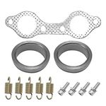 Exhaust Manifold Gasket Spring Rebuild Kit Compatible with Polaris Ranger 700 800 Sportsman 600 700