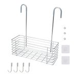 Tsnamay 11.02" Shower Caddies,Hanging Shower Rack Bathroom Rack Storage Rack,304 Stainless Steel Rust Proof,Total height 12"/30.5cm