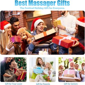 WOQQW Shiatsu Back and Neck Massager – Deep Tissue Massage Pillow