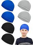 Geyoga 6 Pieces Skull Caps for Kids