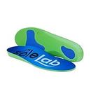 Unisex Children's Orthotic Insole Full Length Medical Grade Trimmable with Arch Support, Inserts for Severe Flat Feet, Heel Pain Metatarsal Pad Plantar Fasciitis (11-13) Blue