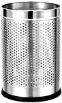 Parasnath Perforated Open Bin Stainless Steel Dustbin (8''X13'' 10 Litre)