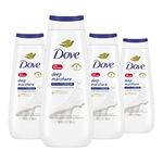 Dove Deep Moisture Body Wash for nourishing the driest skin gentle body cleanser deeply moisturizes the skin 325 ML Pack of 4