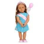 Our Generation – 18-inch Doll – Blonde Hair & Brown Eyes – Birthday Party Accessories – Pretend Play – Toys For Kids Ages 3 And Up – Anita