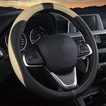 coofig Leather Car Steering Wheel C