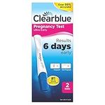 Clearblue Ultra Early Pregnancy Test, Results 6 Days Early, 2 Tests