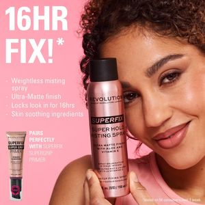 Makeup Revolution Super Fix Matte Makeup Setting Spray, Long Lasting, 150ml