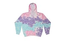 Colortone Tie Dye Hoodie SM Cotton Candy