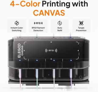 ELEGOO Centauri Carbon 2 Combo 3D Printer – 4-Color, Auto Calibration, Built-in Camera, 256x256x256mm