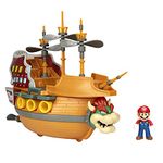 SUPER MARIO Jakks Pacific - Dlx Bowser Ship Playset CS (Net), Multicolor