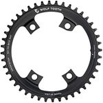 Wolf Tooth components, 110 BCD, Asymmetric, 4 Bolts for Shimano GRX Cranks, Chainring, Teeth: 36, Speed: 9-12, BCD: 110,