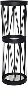 Mango Steam Pluvian Soakstone Umbrella Holder (Tall, Black)