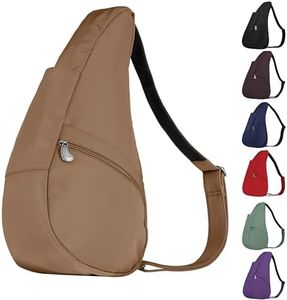 AmeriBag Classic Healthy Back Bag Tote Microfiber Small (Taupe)