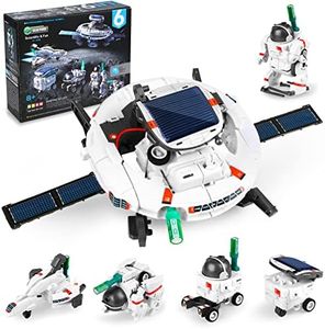 Tisuokae STEM Projects Toys for Kids, Solar Robot Kits Gifts for 8-16 Year Old Teen Boys Girls, Science Kits for Boys Ages 8 9 10 11 12 13 14 15 16, DIY Educational Building Space Toy